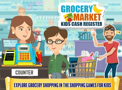The Best Money Games To Help Kids Learn 25 Grocery Market Kids Cash Register - money Games for Kids