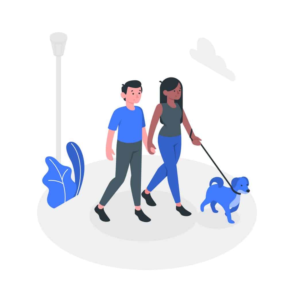 make money as a kid by walking dogs