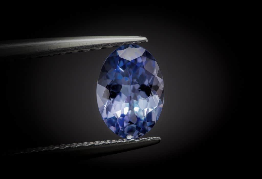 Tanzanite diamond alternatives