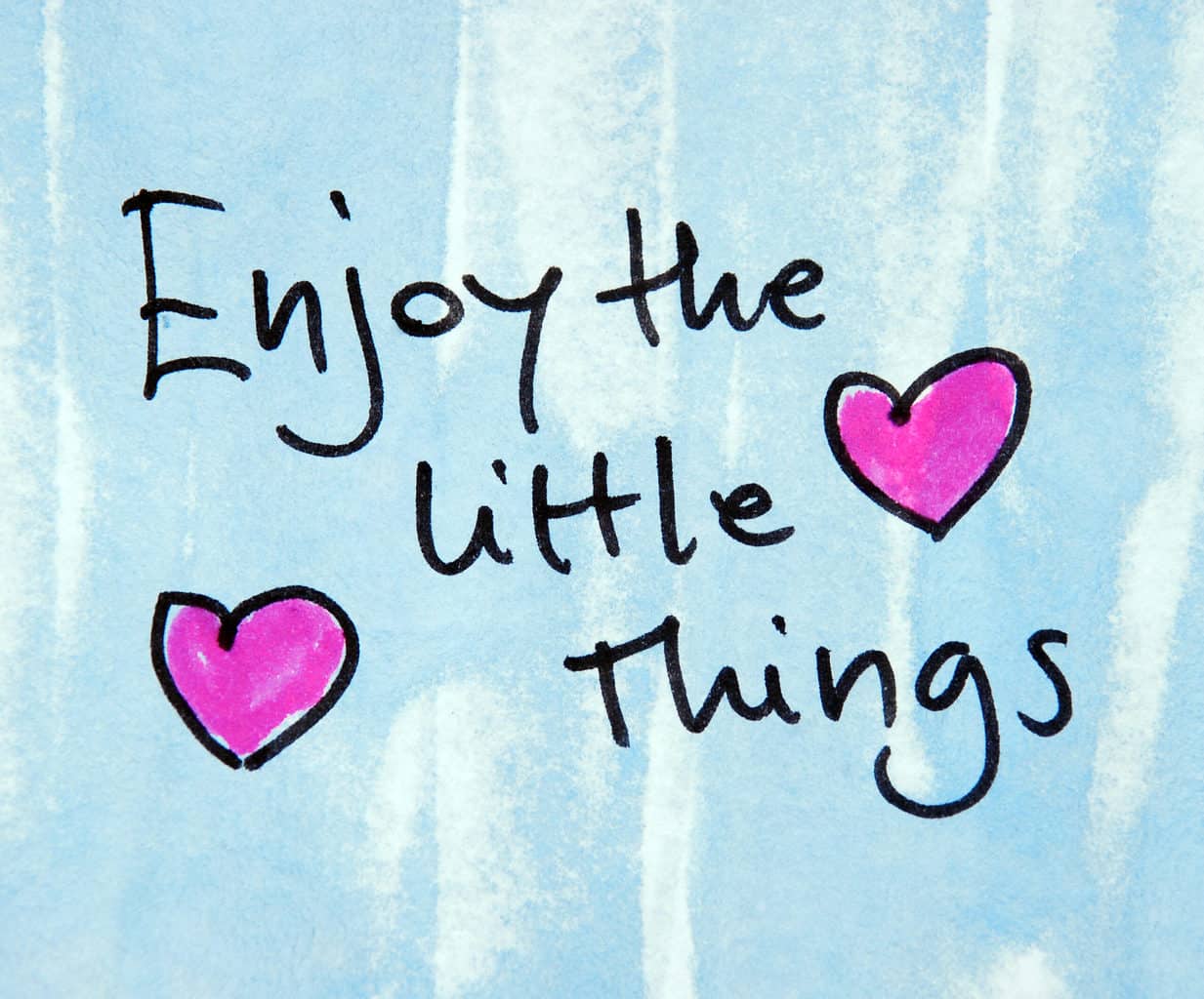 Examples Of Enjoying The Little Things In Life